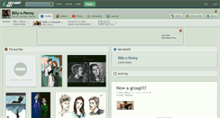 Desktop Screenshot of billy-x-penny.deviantart.com