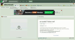 Desktop Screenshot of haiku-loves-yuri.deviantart.com