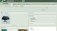 Desktop Screenshot of bumbllebee.deviantart.com