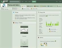 Tablet Screenshot of fionna-and-cake.deviantart.com