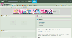 Desktop Screenshot of amyxcream.deviantart.com