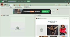 Desktop Screenshot of legarsi.deviantart.com