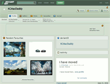 Tablet Screenshot of kcmacdaddy.deviantart.com