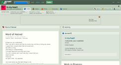 Desktop Screenshot of in-my-heart.deviantart.com