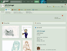 Tablet Screenshot of aph-portugal.deviantart.com