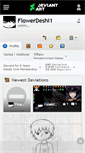 Mobile Screenshot of flowerdeshi1.deviantart.com