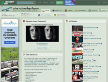 Tablet Screenshot of alternative-pop-fans.deviantart.com