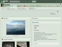 Tablet Screenshot of krickitat.deviantart.com