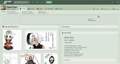 Desktop Screenshot of haseo-fans.deviantart.com