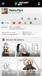 Mobile Screenshot of haseo-fans.deviantart.com