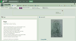 Desktop Screenshot of crazylilbit.deviantart.com