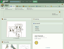 Tablet Screenshot of naty2.deviantart.com