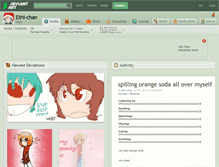 Tablet Screenshot of ethi-chan.deviantart.com