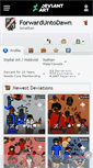 Mobile Screenshot of forwarduntodawn.deviantart.com