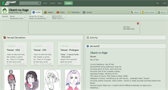 Desktop Screenshot of okami-no-kage.deviantart.com
