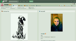 Desktop Screenshot of amedyr.deviantart.com
