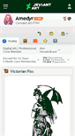 Mobile Screenshot of amedyr.deviantart.com