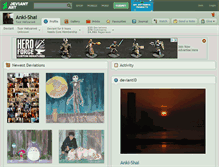 Tablet Screenshot of anki-shai.deviantart.com