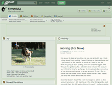 Tablet Screenshot of ferretsusa.deviantart.com