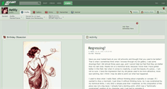 Desktop Screenshot of meilily.deviantart.com