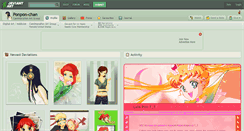 Desktop Screenshot of ponpon-chan.deviantart.com