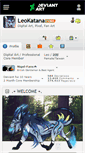 Mobile Screenshot of leokatana.deviantart.com
