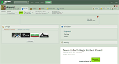 Desktop Screenshot of drop-asd.deviantart.com
