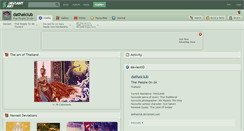 Desktop Screenshot of dathaiclub.deviantart.com