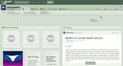 Desktop Screenshot of joexpandable.deviantart.com