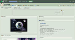 Desktop Screenshot of drstyrman.deviantart.com