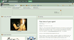 Desktop Screenshot of ennuivee.deviantart.com