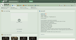 Desktop Screenshot of jerek-uk.deviantart.com