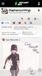 Mobile Screenshot of diaphanouswings.deviantart.com