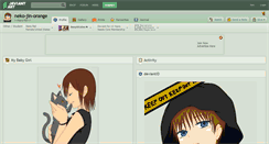 Desktop Screenshot of neko-jin-orange.deviantart.com