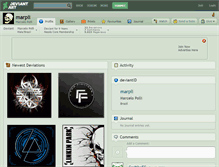 Tablet Screenshot of marpli.deviantart.com