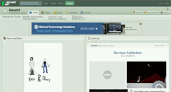 Desktop Screenshot of danni65.deviantart.com