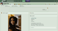 Desktop Screenshot of lychee-chan.deviantart.com