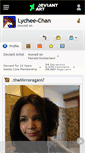 Mobile Screenshot of lychee-chan.deviantart.com