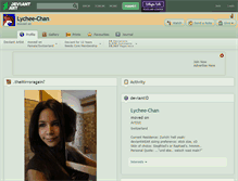 Tablet Screenshot of lychee-chan.deviantart.com