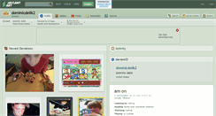 Desktop Screenshot of dominicdelik2.deviantart.com