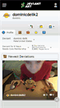 Mobile Screenshot of dominicdelik2.deviantart.com