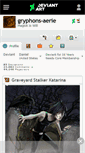 Mobile Screenshot of gryphons-aerie.deviantart.com