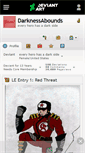 Mobile Screenshot of darknessabounds.deviantart.com