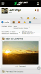 Mobile Screenshot of ladi-virgo.deviantart.com