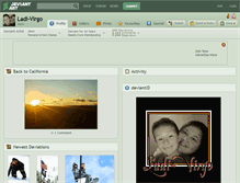 Tablet Screenshot of ladi-virgo.deviantart.com