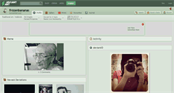 Desktop Screenshot of frozenbananas.deviantart.com