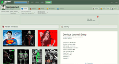 Desktop Screenshot of islamxahmed.deviantart.com