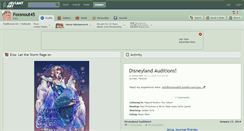 Desktop Screenshot of foxsnout45.deviantart.com