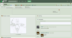 Desktop Screenshot of iyuna.deviantart.com