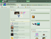 Tablet Screenshot of lickies-forever.deviantart.com